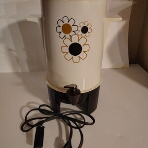 Vintage Regal Ware Poly Perk Electric Percolator Coffee Pot 10-20 Cups USA Made